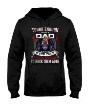 CRAZY ENOUGH TO ROCK THEM BOTH Hooded Sweatshirt tile