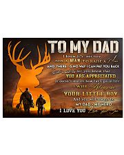 TO MY DAD - 50T12 Horizontal Poster tile