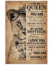 TO MY QUEEN Vertical Poster tile