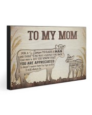 TO MY MOM 30x20 Gallery Wrapped Canvas Prints front