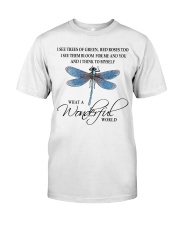 WHAT A WONDERFUL WORLD Classic T-Shirt front