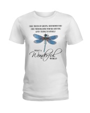 WHAT A WONDERFUL WORLD Ladies T-Shirt tile