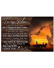 TO MY MOM Horizontal Poster tile