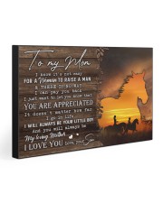 TO MY MOM 30x20 Gallery Wrapped Canvas Prints front