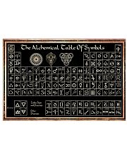 THE ALCHEMICAL TABLE OF SYMBOLS Horizontal Poster tile