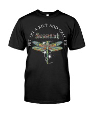 PUT ON A KILT AND CALL ME SASSENACH Classic T-Shirt front