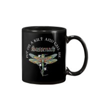 PUT ON A KILT AND CALL ME SASSENACH Mug tile