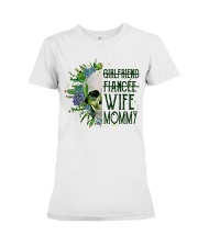 WIFE MOMMY Premium Fit Ladies Tee front