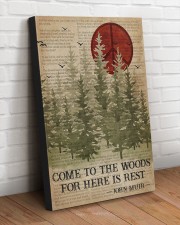 COME TO THE WOODS FOR HERE IS REST 20x30 Gallery Wrapped Canvas Prints aos-canvas-pgw-20x30-lifestyle-front-14