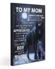 TO MY MOM 20x30 Gallery Wrapped Canvas Prints front