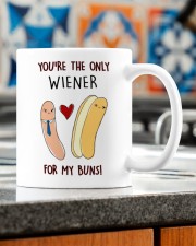 THE ONLY WIENER FOR MY BUNS Mug ceramic-mug-lifestyle-57