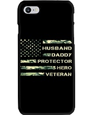 HUSBAND DADDY PROTECTOR HERO VETERAN Phone Case tile