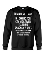 FEMALE VETERAN - MB339 Crewneck Sweatshirt tile