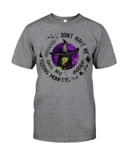 DON'T MAKE ME GET MY FLYING MONKEYS Classic T-Shirt front