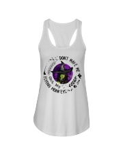 DON'T MAKE ME GET MY FLYING MONKEYS Ladies Flowy Tank tile