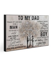 TO MY DAD 30x20 Gallery Wrapped Canvas Prints front