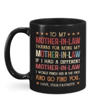 PUNCH HER IN THE FACE Mug back