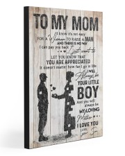 TO MY MOM 20x30 Gallery Wrapped Canvas Prints front