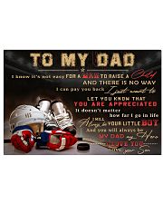 TO MY DAD - MB317 36x24 Poster front