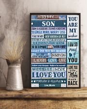 TO MY SON - MB331 16x24 Poster lifestyle-poster-3