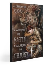A WARRIOR OF CHRIST Gallery Wrapped Canvas Prints tile