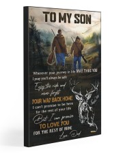 TO MY SON 20x30 Gallery Wrapped Canvas Prints front