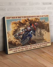 I RIDE TO FEEL STRONG 30x20 Gallery Wrapped Canvas Prints aos-canvas-pgw-30x20-lifestyle-front-07