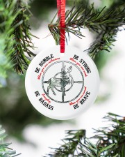 BE BADASS EVERYDAY Circle ornament - single (porcelain) aos-circle-ornament-single-porcelain-lifestyles-07