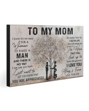 TO MY MOM 30x20 Gallery Wrapped Canvas Prints front