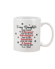 TO MY DAUGHTER Mug tile