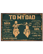 TO MY DAD 17x11 Poster thumbnail