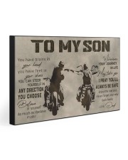 TO MY SON 30x20 Gallery Wrapped Canvas Prints front