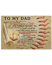 TO MY DAD - MB300 36x24 Poster front