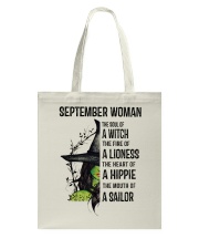 SEPTEMBER WOMAN Tote Bag tile