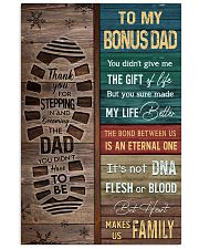 TO MY BONUS DAD Vertical Poster tile