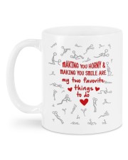 MAKING YOU HORNY AND SMILE Mug back