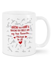 MAKING YOU HORNY AND SMILE Mug front
