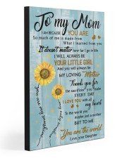 TO MY MOM 20x30 Gallery Wrapped Canvas Prints front