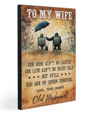 TO MY WIFE 20x30 Gallery Wrapped Canvas Prints front