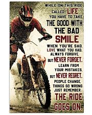 THE RIDE GOES ON Vertical Poster tile
