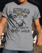 JUST FLIPPED MY HEIFER SWITCH Classic T-Shirt apparel-classic-tshirt-lifestyle-28