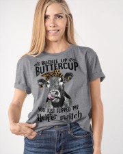JUST FLIPPED MY HEIFER SWITCH Classic T-Shirt apparel-classic-tshirt-lifestyle-front-100