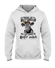 JUST FLIPPED MY HEIFER SWITCH Hooded Sweatshirt tile