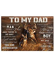 TO MY DAD Horizontal Poster tile