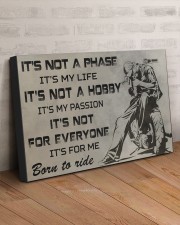 BORN TO RIDE 30x20 Gallery Wrapped Canvas Prints aos-canvas-pgw-30x20-lifestyle-front-07