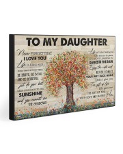 TO MY DAUGHTER 30x20 Gallery Wrapped Canvas Prints front