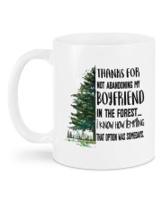 THANKS FOR NOT ABANDONING MY BOYFRIEND Mug back