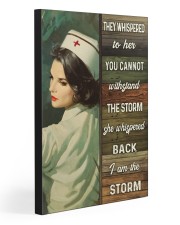 I AM THE STORM 20x30 Gallery Wrapped Canvas Prints front