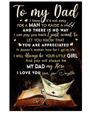 TO MY DAD - MB315 16x24 Poster front