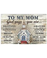 GOD SAYS YOU ARE Horizontal Poster tile